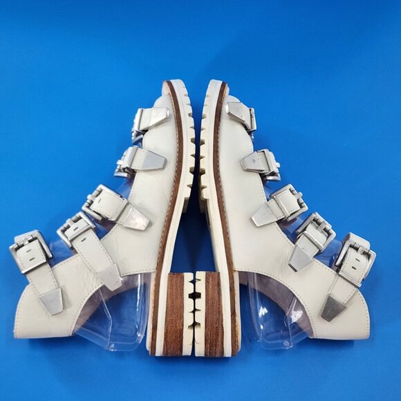 BRONX Women’s Ultra Fast Leather Gladiator‎ Sandals - Picture 8 of 12